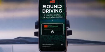 APlikasi Sound Driving St1. Image : Digitaltrends