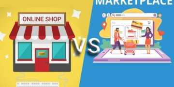 Perbedaan marketplace dan web toko online