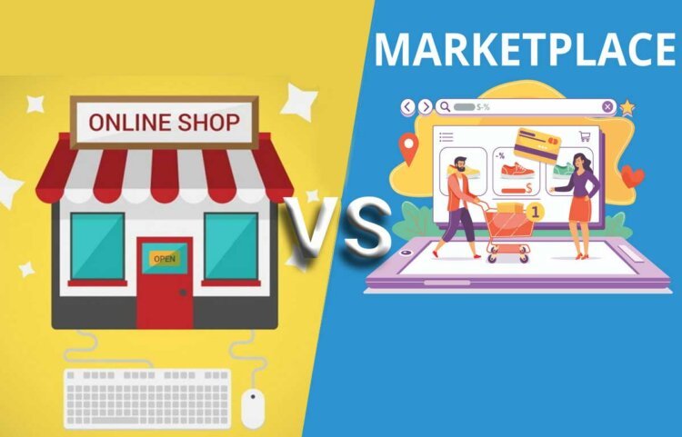 Perbedaan marketplace dan web toko online